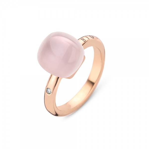 BIGLI Mini Sweety Ring Pink Quartz So Lovely